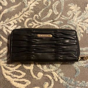 Michael Kors black leather wallet
